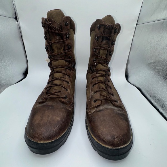 Danner Big Horn 52200 Mens 9.5 D Work Boots Brown Leather Vibram Sole Waterproof main image 14